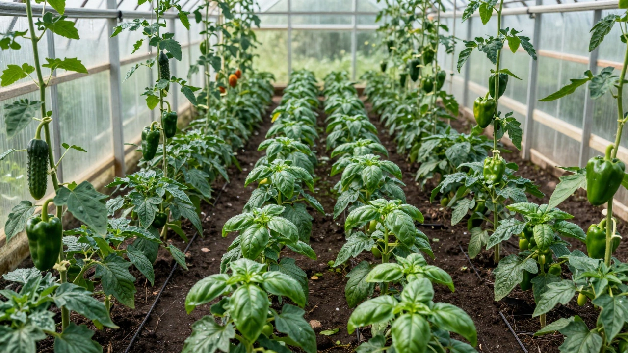 Что можно сажать в одной теплице с помидорами: лучшие соседи и ошибки