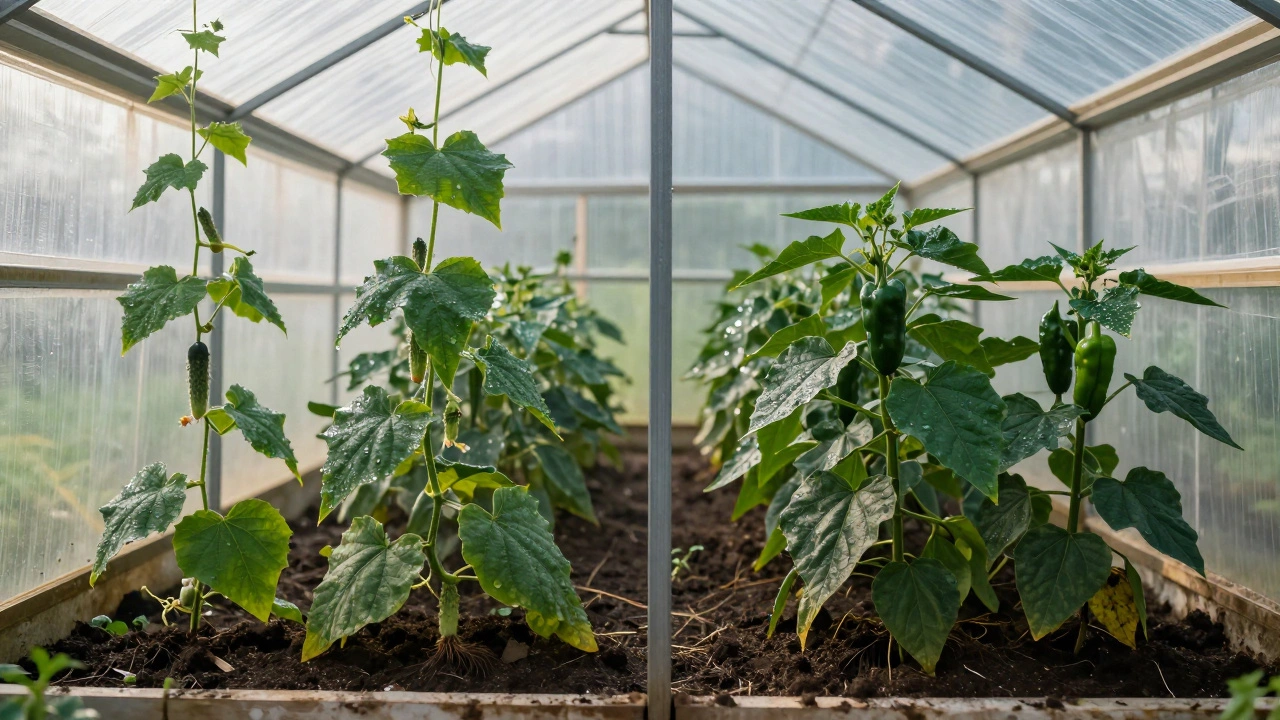 Можно ли сажать огурцы и перец в одной теплице: правила совместного выращивания