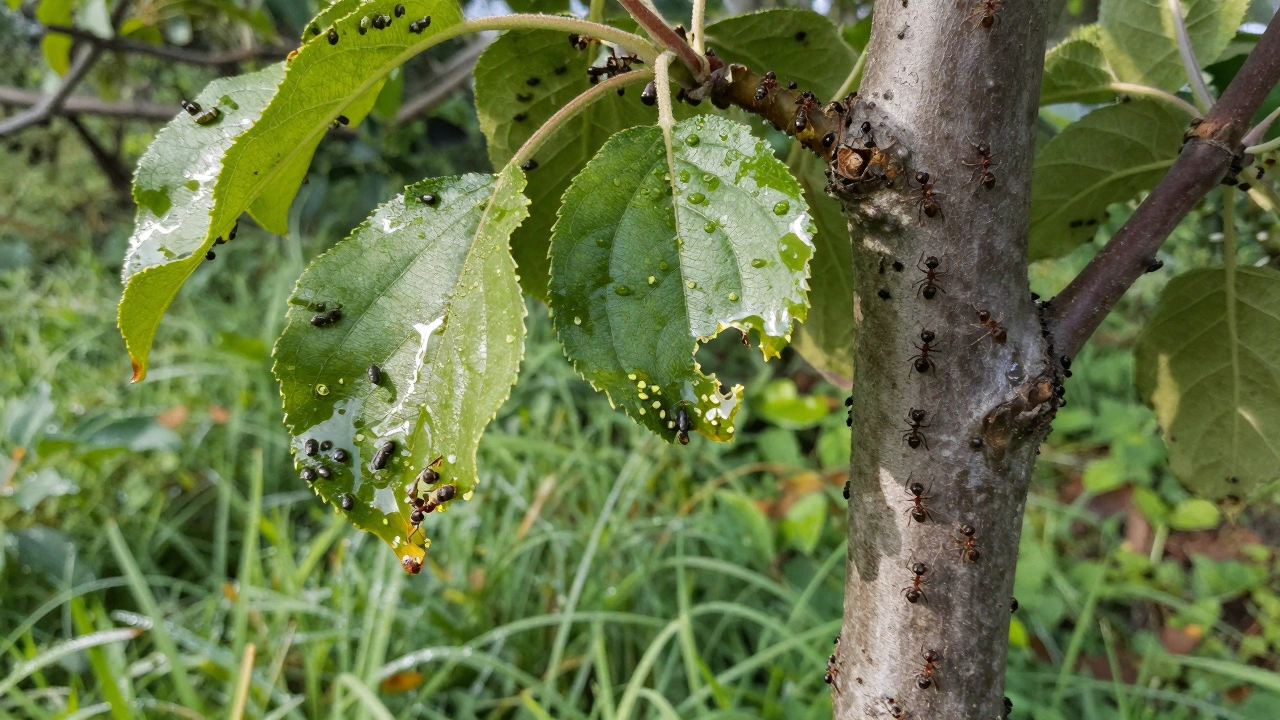 Чем обработать деревья от муравьев и тли: проверенные способы и средства