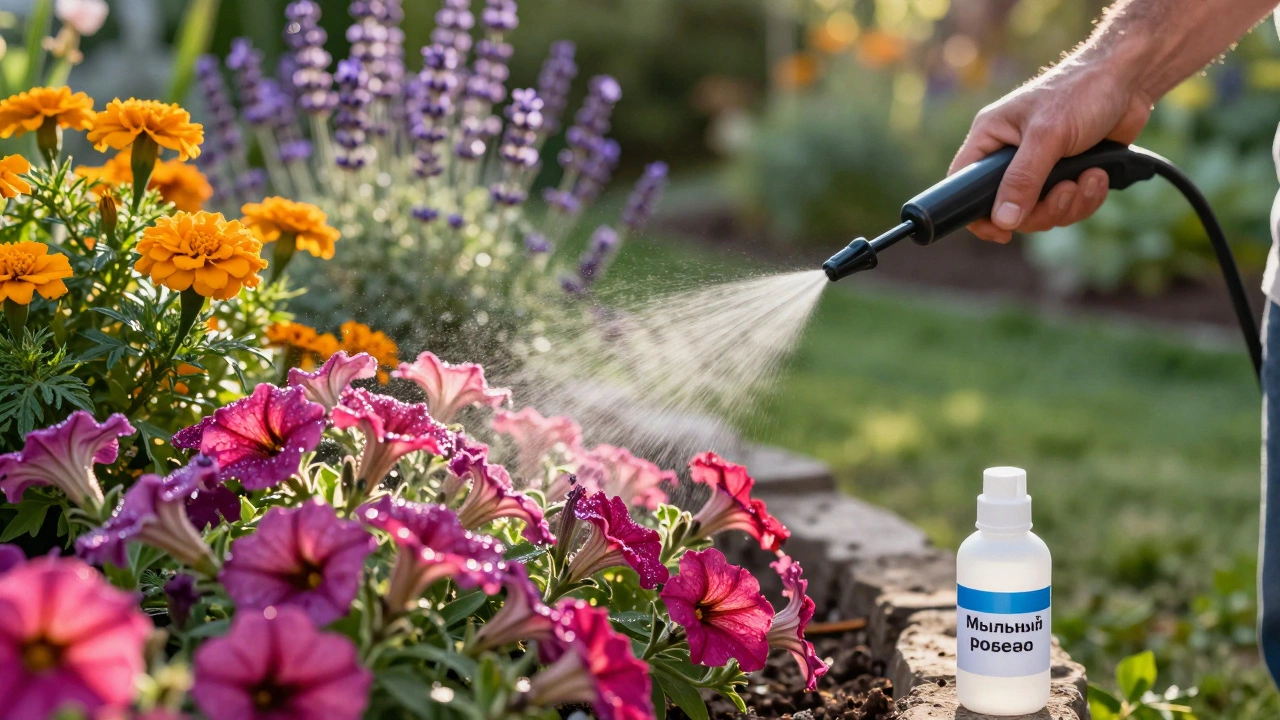 Чем опрыскивать уличные цветы от вредителей и болезней