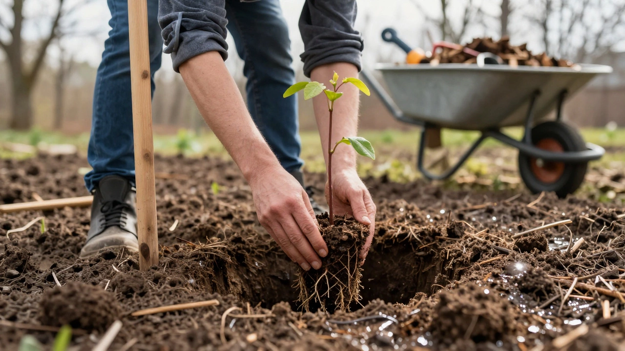 Как правильно сажать деревья на участке весной: пошаговая инструкция