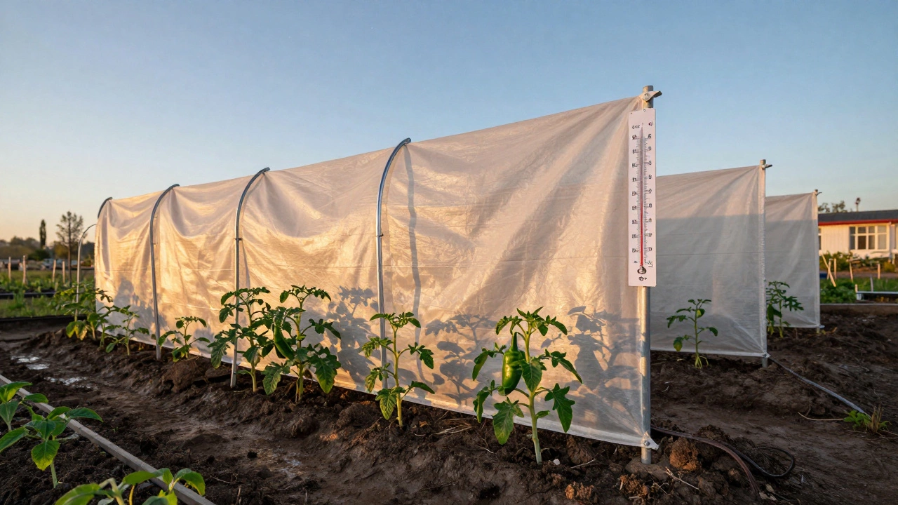 Как защитить сад и огород от заморозков: проверенные способы спасти растения