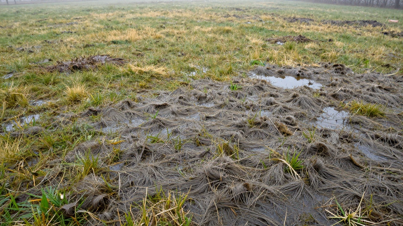 Чем вычесывать газон: выбираем лучший инструмент для удаления войлока